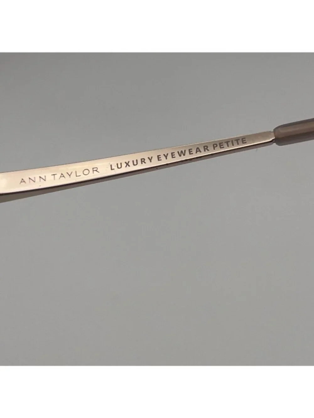 Ann Taylor ATP019 C02 Eyeglass Frames Luxury Petite Metal Purple Gold 48-16-130